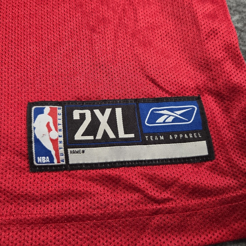 Vintage Reebok Houston Rockets Tracy McGrady Jersey Mens 2XL Red T-Mac NBA Y2K - Picture 7 of 8